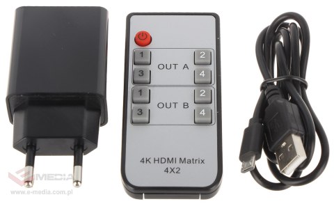 PRZEŁĄCZNIK HDMI-SW-4/2-MATRIX