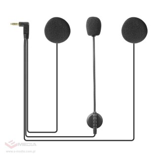 Zestaw słuchawkowy do kasku motocyklowego z wtyczką 3,5 mm do interkomu V6pro+ EJEAS HIFI-M