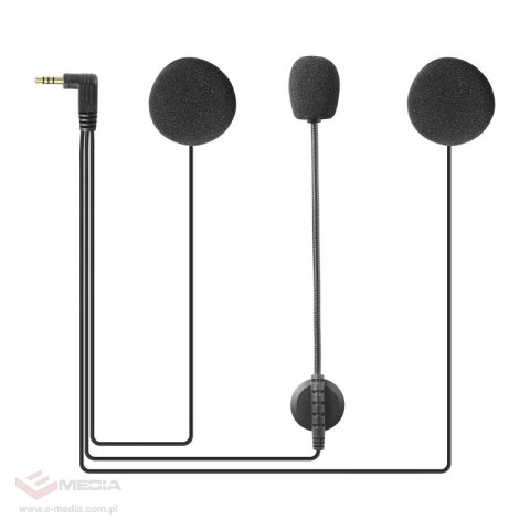 Zestaw słuchawkowy do kasku motocyklowego z wtyczką 3,5 mm do interkomu V6pro+ EJEAS HIFI-M