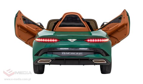Autko Bentley Bacalar na akumulator dla dzieci Zielony + Pilot + EVA + Wolny Start + Audio LED