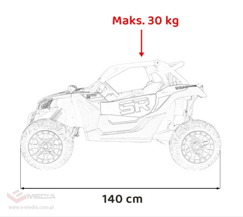 Pojazd Buggy SR SUPER 66 Żółty