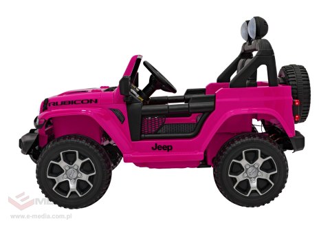 Pojazd Jeep Wrangler Rubicon Różowy