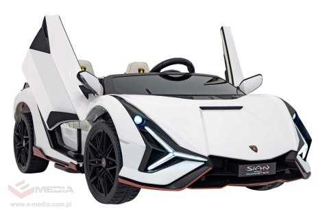 Pojazd Lamborghini SIAN Biały