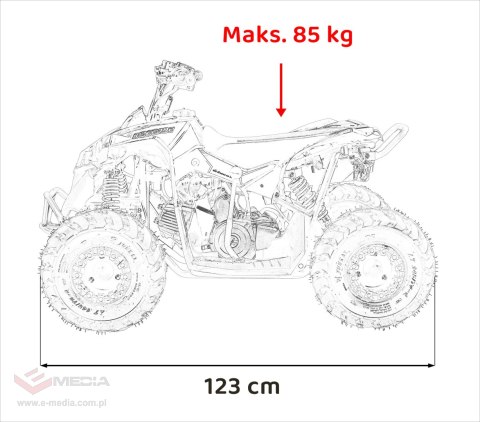 Pojazd Quad Spalinowy RENEGADE 110CC Zielony