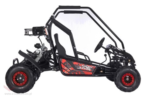 Pojazd BUGGY Spalinowy LUCKY SEVEN LIFT Czerwony