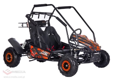 Pojazd BUGGY Spalinowy LUCKY SEVEN LIFT Pomarańczowy