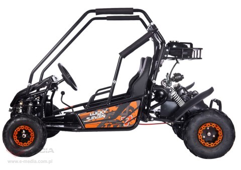 Pojazd BUGGY Spalinowy LUCKY SEVEN LIFT Pomarańczowy