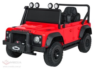 Pojazd Land Rover Defender 110 SVX Concept Czerwony