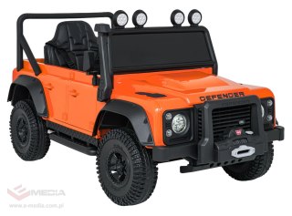 Pojazd Land Rover Defender 110 SVX Concept Pomarańczowy