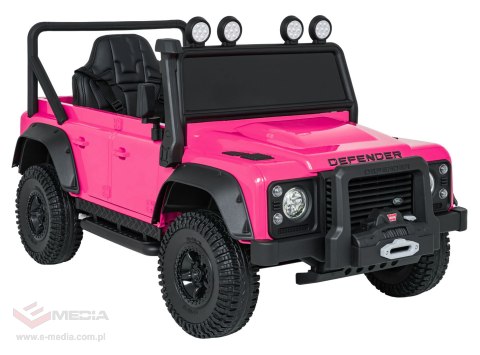 Pojazd Land Rover Defender 110 SVX Concept Różowy