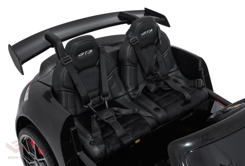 Pojazd Porsche 911 GT3 Czarny, wyścigowy samochód dla dzieci