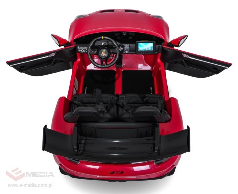 Pojazd Porsche 911 GT3 Czerwony MP4