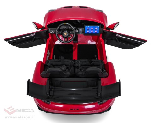 Pojazd Porsche 911 GT3 STRONG MP4 Czerwony