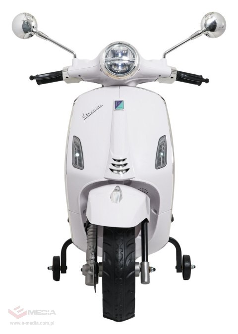 Pojazd Skuter Vespa ROMA Biały motorek dla dziecka