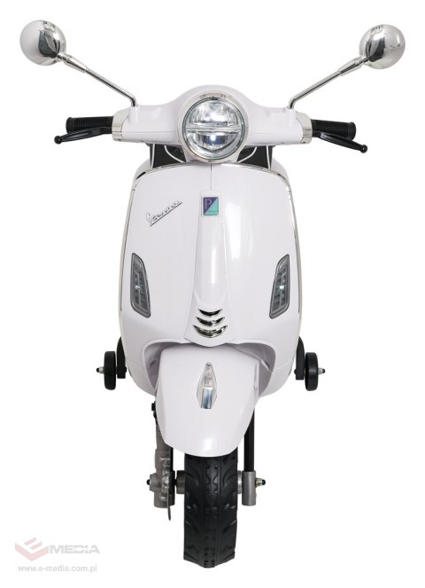 Pojazd Skuter Vespa ROMA Biały motorek dla dziecka