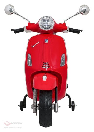 Pojazd Skuter Vespa ROMA Czerwony