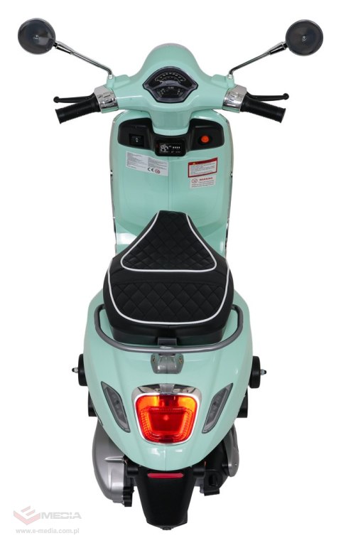 Pojazd Skuter Vespa ROMA Zielony