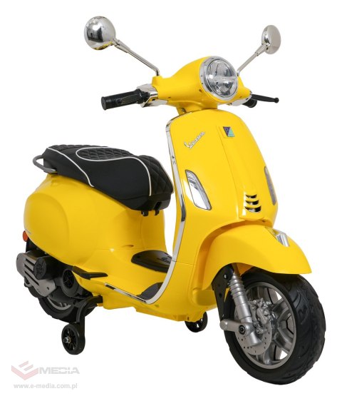 Pojazd Skuter Vespa ROMA Żółty
