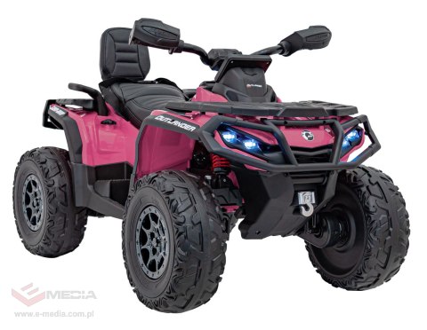 Quad Can Am Outlander ATV Różowy