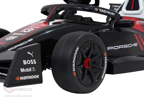 Pojazd Bolid Formuły E Porsche Czerwony