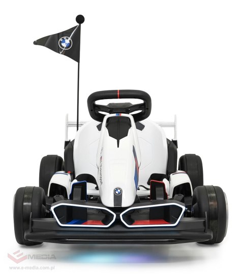 Pojazd Gokart BMW z Funkcją Driftu Biały