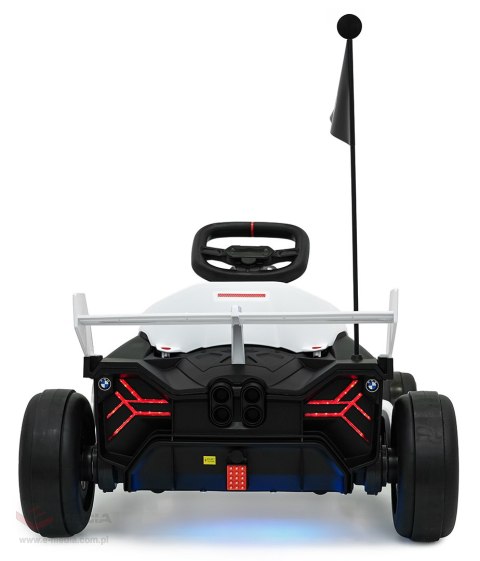Pojazd Gokart BMW z Funkcją Driftu Biały