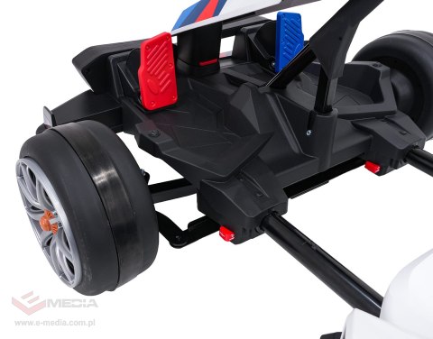 Pojazd Gokart BMW z Funkcją Driftu Biały
