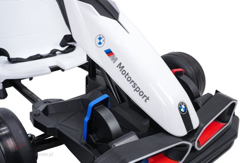Pojazd Gokart BMW z Funkcją Driftu Biały