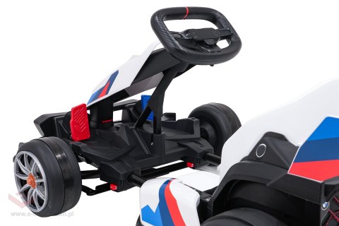 Pojazd Gokart BMW z Funkcją Driftu Biały