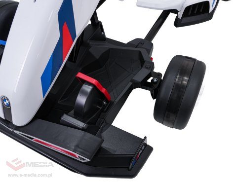Pojazd Gokart BMW z Funkcją Driftu Biały