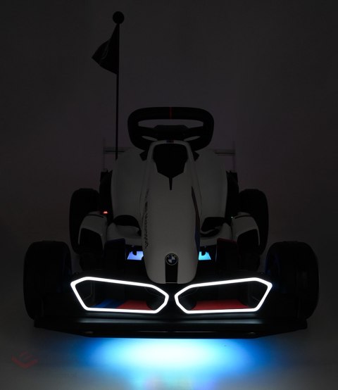 Pojazd Gokart BMW z Funkcją Driftu Biały