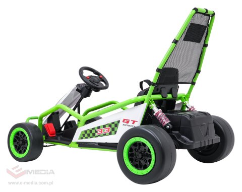Pojazd Gokart TORNADO z Funkcją Driftu Zielony