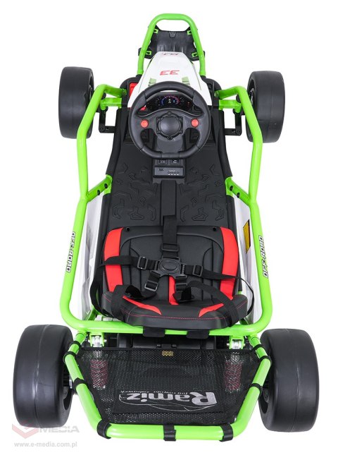 Pojazd Gokart TORNADO z Funkcją Driftu Zielony