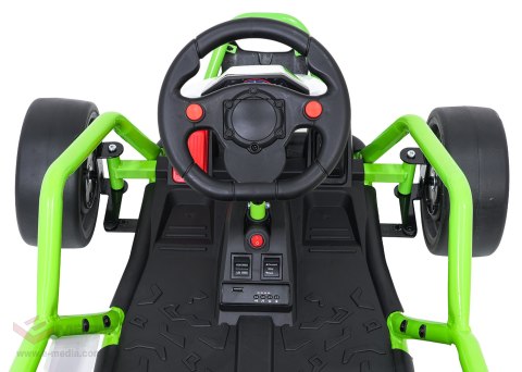 Pojazd Gokart TORNADO z Funkcją Driftu Zielony