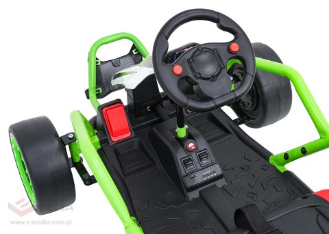 Pojazd Gokart TORNADO z Funkcją Driftu Zielony