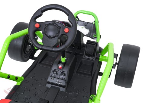 Pojazd Gokart TORNADO z Funkcją Driftu Zielony