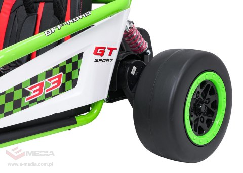 Pojazd Gokart TORNADO z Funkcją Driftu Zielony