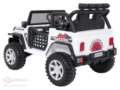 Pojazd Jeep BEAST 4x4 Biały