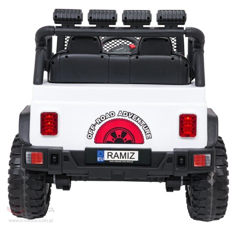 Pojazd Jeep BEAST 4x4 Biały