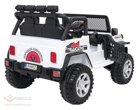 Pojazd Jeep BEAST 4x4 Biały