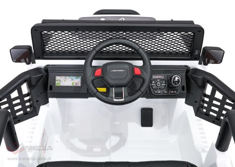 Pojazd Jeep BEAST 4x4 Biały