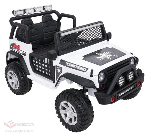 Pojazd Jeep BEAST 4x4 Biały