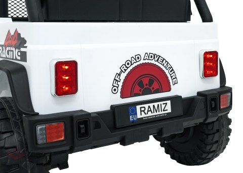Pojazd Jeep BEAST 4x4 Biały