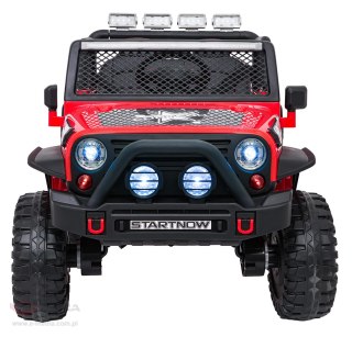 Pojazd Jeep BEAST 4x4 Czerwony