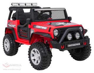 Pojazd Jeep BEAST 4x4 Czerwony