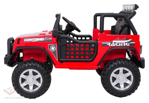 Pojazd Jeep BEAST 4x4 Czerwony