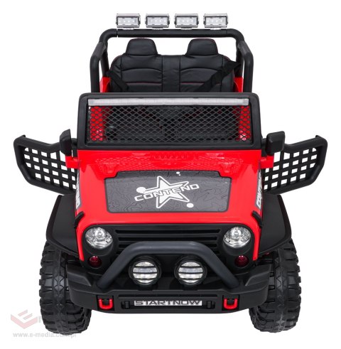 Pojazd Jeep BEAST 4x4 Czerwony