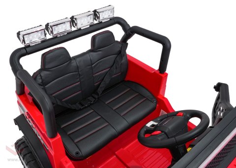Pojazd Jeep BEAST 4x4 Czerwony