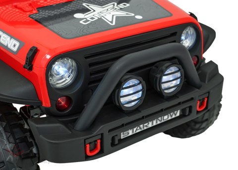 Pojazd Jeep BEAST 4x4 Czerwony