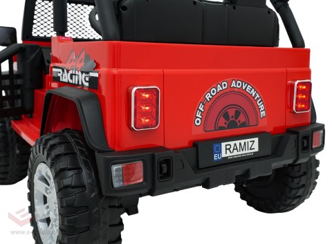 Pojazd Jeep BEAST 4x4 Czerwony
